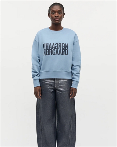  Mads Nørgaard - Tilvina Sweatshirt - Faded Denim